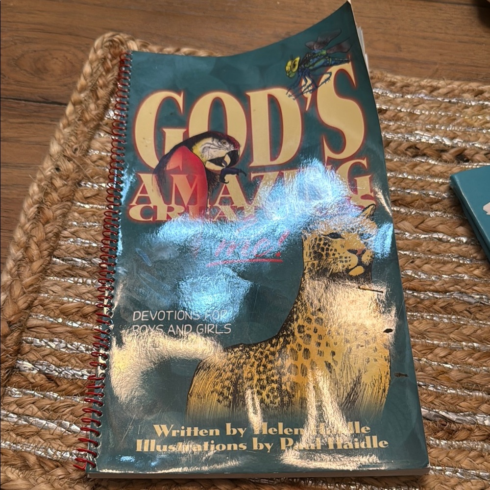 God's Amazing Creatures Devotional Book used